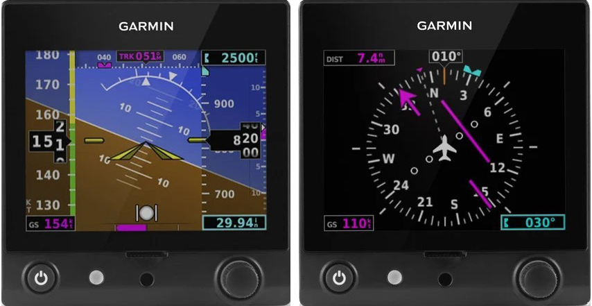 Garmin G5 HSI/PFD (illustration constructeur)